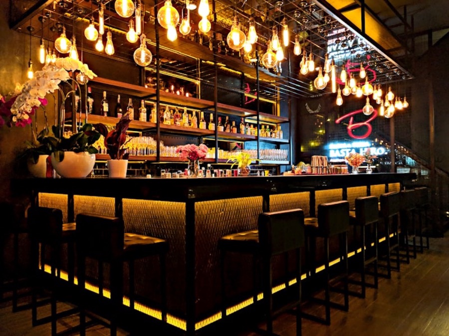 The Mosbius house cocktail